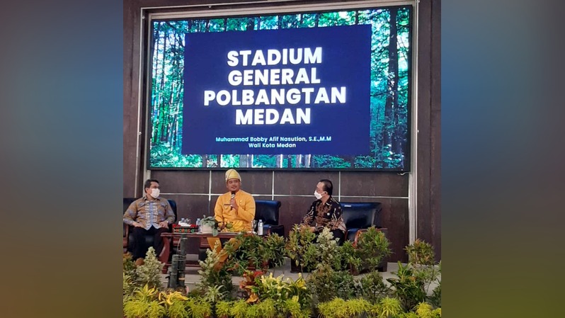 Wali Kota Medan Bobby Nasution di Polbangtan Medan, Jumat 3 Juni 2022. (Foto: Dok. Kementan)