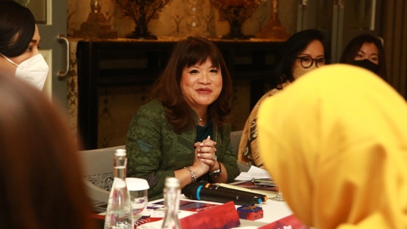 Wakil Ketua Umum Asosiasi Pengusaha Indonesia (Apindo), Shinta Widjaja Kamdani.