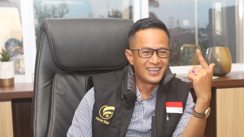 Dicky Idrus, CEO Fidya Tour & Travel (Foto: Investor Daily/Emral Firdiansyah)