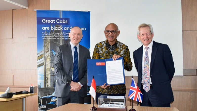 Kerajaan Inggris menyatakan dukungan dan komitmennya dalam mendukung pengembangan jaringan MRT Jakarta. (Foto: Ist)