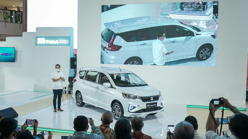 Peluncuran Suzuki All New Ertiga Hybrid. (ist)
