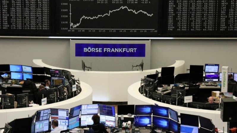 Bursa Saham Frankfurt, Jerman. (FOTO: Reuters)