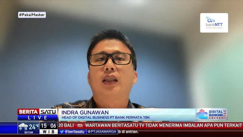 Indra Gunawan, Head of Digital Business PermataBank.