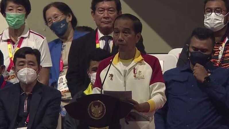 Presiden Joko Widodo menutup Asean Para Games 2022