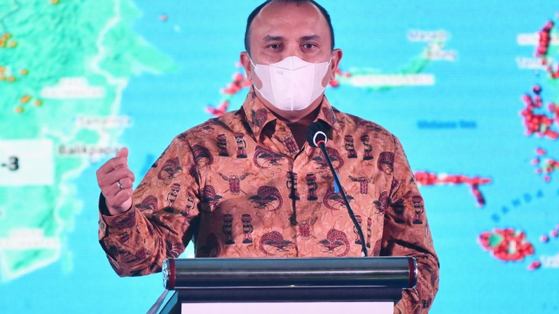 Direktur Utama BAKTI Kemenkominfo Anang Latif. (Foto: Eman/Investor Daily)