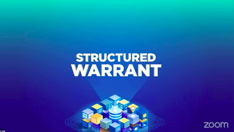 structured warrant atau waran terstruktur.
