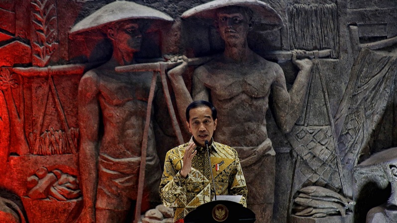 Presiden RI Joko Widodo (Jokowi). (BeritaSatuPhoto/Joanito De Saojoao)