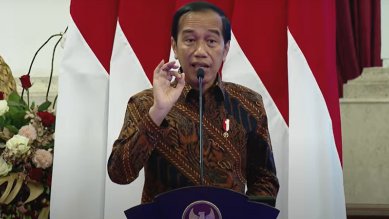 Pembukaan Rakornas Pengendalian Inflasi Tahun 2022 di Istana Negara, Jakarta, Kamis (18/8/2022).