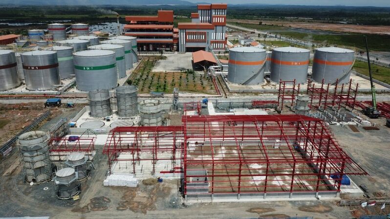 Jhonlin Agro Raya membangun pabrik minyak goreng berkapasitas 160 TPD yang bakal memproduksi minyak goreng premium kemasan 1 liter dan 2 liter. (Foto: Perseroan)