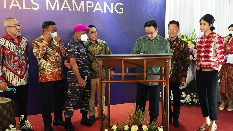 Relaunching RS Siloam Mampang, Jakarta Selatan, Jumat 16 September 2022.