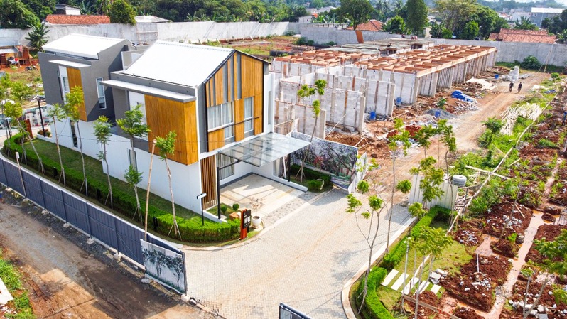 CHL Group anak usaha dari Harita Group, terus mempercepat konstruksi pembangunan Mazenta Residence Bintaro. (Foto: istimewa)