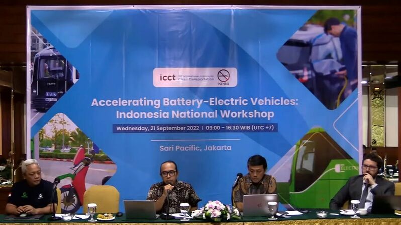 workshop nasional yang diselenggarakan The International Council on Clean Transportation (ICCT) bersama Komite Penghapusan Bensin Bertimbel (KPBB) bertajuk 
