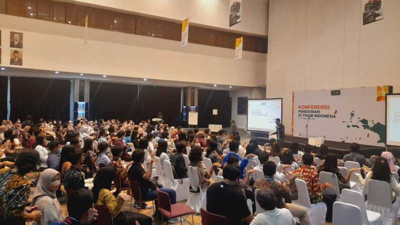 Konferensi Pendidikan Di Timur Indonesia berlangsung di Gedung Kementerian Pendidikan, Kebudayaan, Riset dan Teknologi, Jakarta, pada 24-25 September 2022.