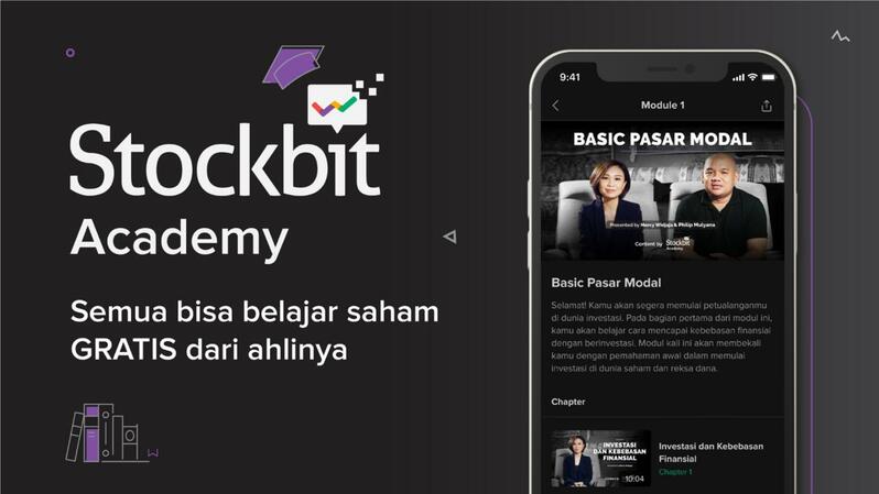 Stockbit Gencarkan Edukasi dan Literasi Melalui Stockbit Academy.