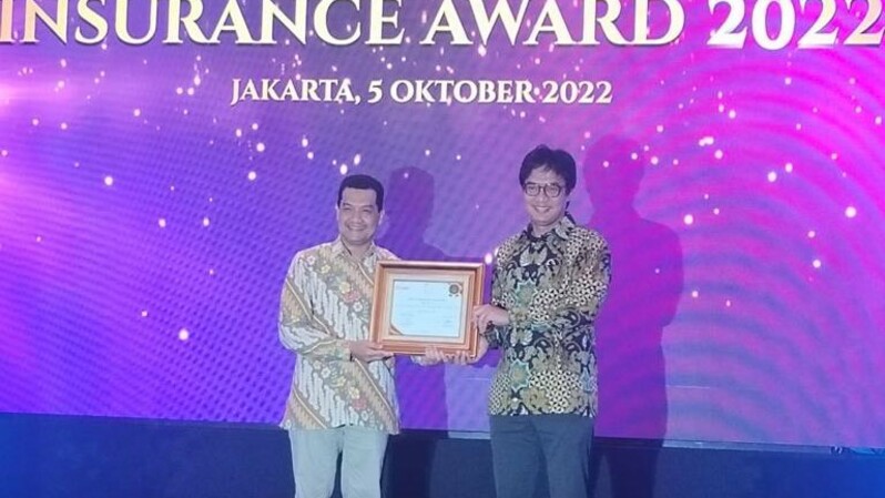 Tugu Insurance berhasil memboyong dua penghargaan sekaligus di ajang Insurance Award 2022. (Dok. Tugu)