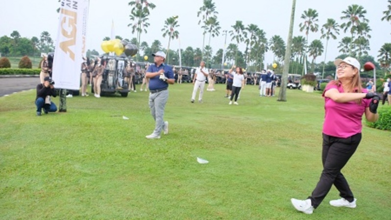 Emeralvaganza Golf Tournament yang digelar Emeralda Golf Club (EGC), entitas bisnis golf yang dimiliki PT Karabha Digdaya 
