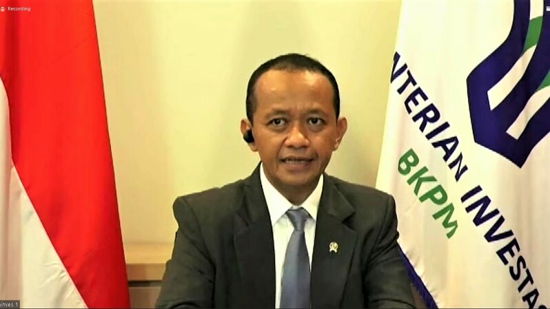 Menteri Investasi/Kepala BKPM Bahlil Lahadalia.