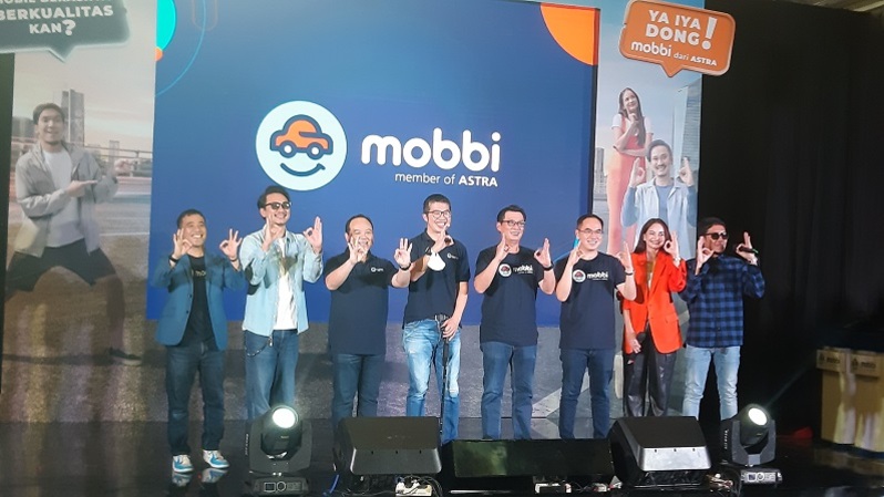 Peluncuran platform jual beli mobil bekas, mobbi, di Pos Bloc, Jakarta Pusat, Jumat (25/11/2022). (B-Universe Photo/Aris Cahyadi)