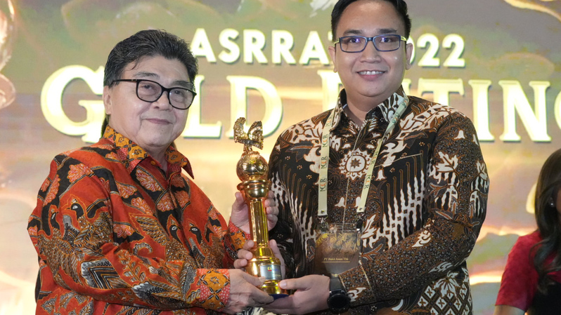 PTBA Raih Penghargaan Asia Sustainability Reporting Rating 2022