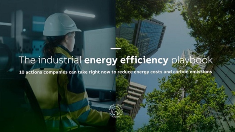 The Industrial Efficiency Playbook  mencakup 10 aksi nyata yang dapat dilakukan sektor bisnis dalam meningkatkan efisiensi energi,