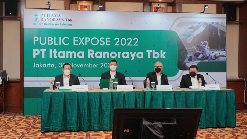 Public Expose 2022 PT Itama Ranoraya Tbk. ( Foto: Istimewa )