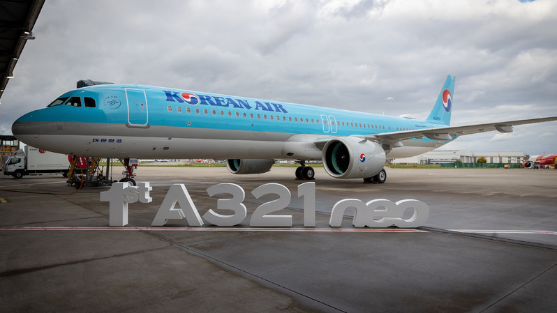 Korean Air menerima pesanan pertama pesawat Airbus A321neo