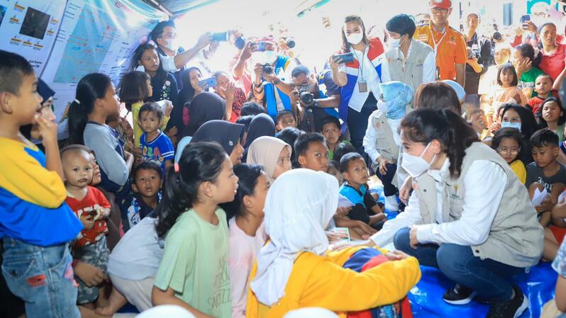 Sinergi antara Srikandi BRI dan Srikandi BUMN diharapkan bisa turut menyalurkan bantuan agar optimal bagi korban terdampak gempa di Cianjur.