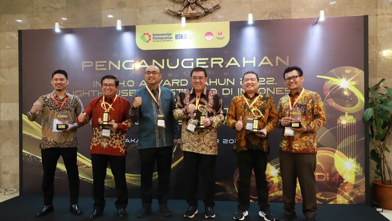 Pupuk Indonesia Raih Penghargaan INDI 4.0 dari Kemenperin