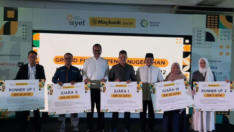 UUS Maybank Indonesia Umumkan Pemenang
Kompetisi Kewirausahaan Maybank Syariah ISYEFpreneur
