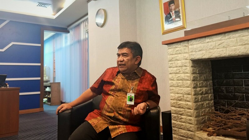 Direktur Komunikasi dan Bimbingan Pengguna Jasa Bea Cukai DJBC, Nirwala Dwi Heryanto. (Foto: Arnoldus Kristianus)