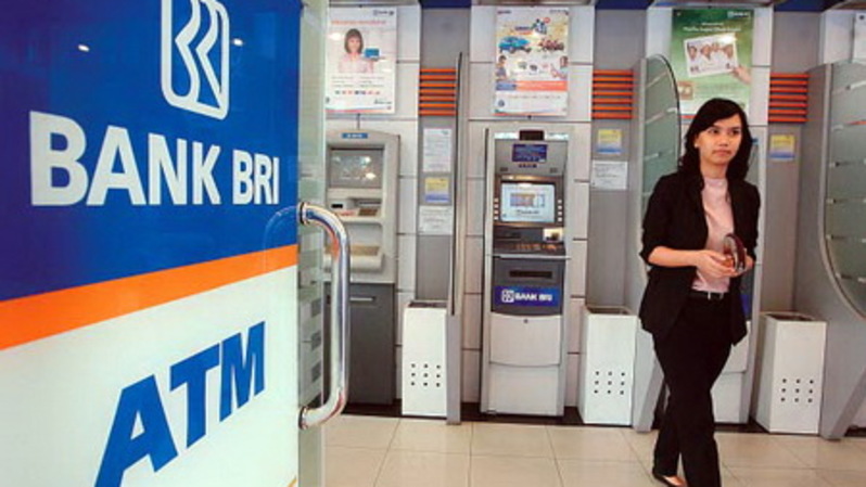 Salah satu gerai ATM BRI. Foto: Investor Daily/DAVID GITA ROZA