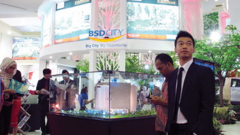 BSD (BSDE), salah satu emiten properti di Bursa Efek Indonesia.