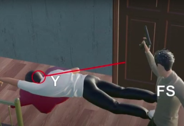 Video animasi polisi menunjukkan Ferdie Sambo menembak petugas Joshua di kepala