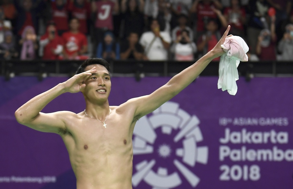 Jonatan Christie Makes His Mark With First Asian Games Badminton Gold Medal