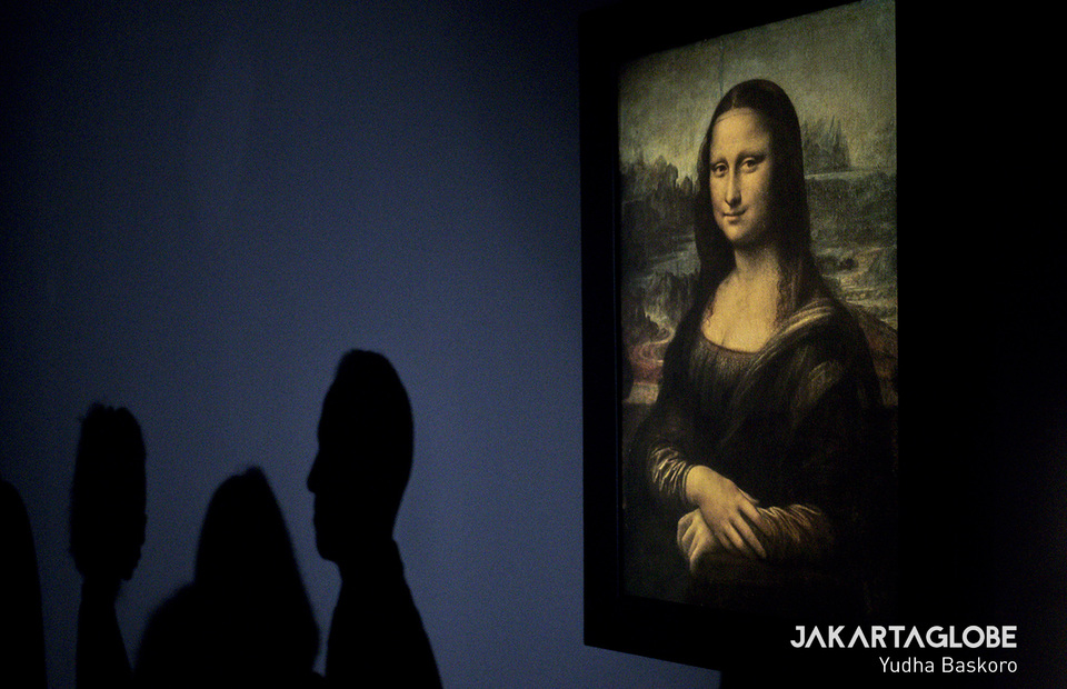 Mona Lisa or commonly called, La Gioconda is a masterpiece of the Italian Renaissance. (JG Photo/Yudha Baskoro)