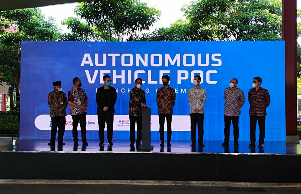 Indonesia Kicks Off First Autonomous Electric Vehicle Trial in BSD City