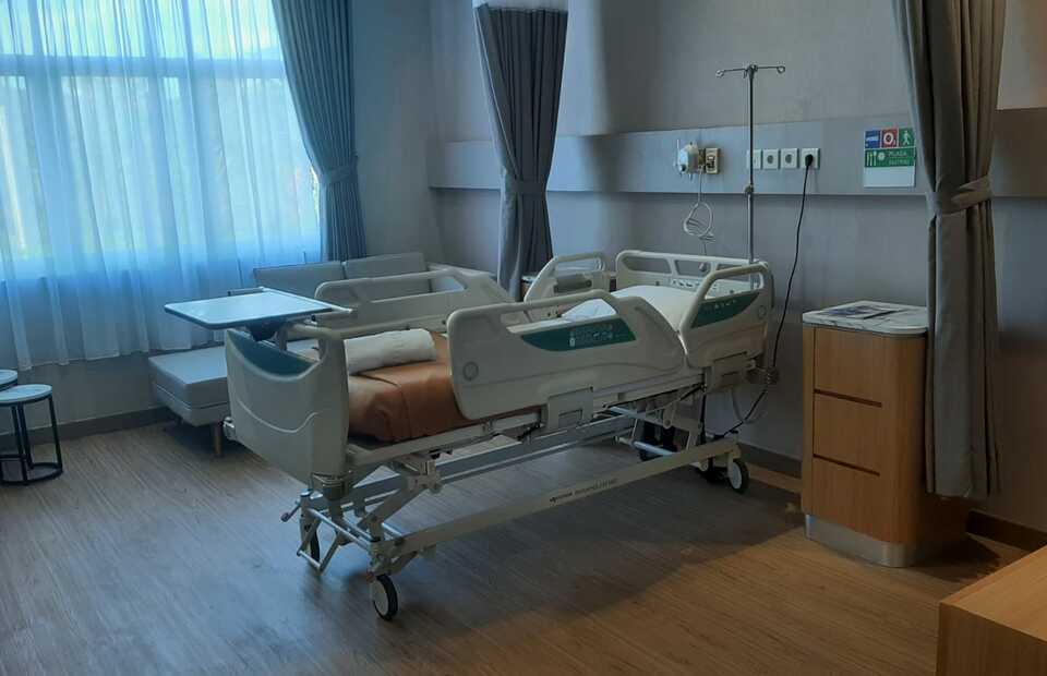 Ruang perawatan Labuan Bajo International Medical Centre (LBIMC).