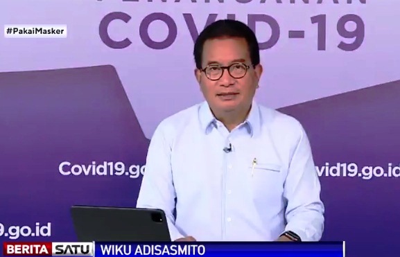 Juru Bicara Satgas Penanganan Covid-19, Prof Wiku Adisasmito Sumber: BSTV