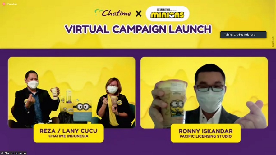 Chatime X Minions Virtual Launch
