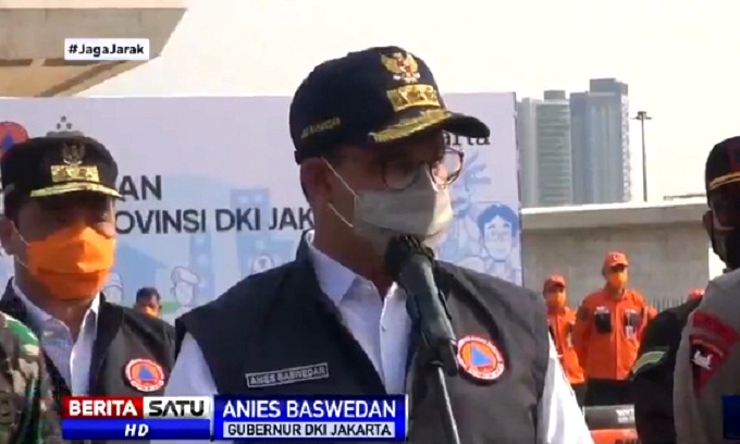 Gubernur DKI Anies Baswedan. Sumber: BSTV