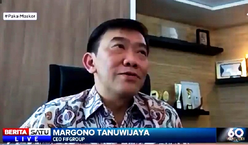 Margono Tanuwijaya, CEO FIF Group. Sumber: BSTV