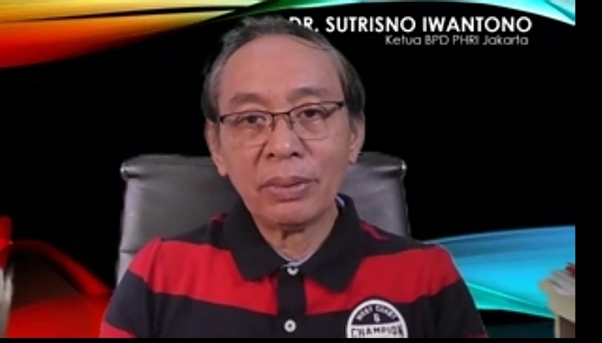 Ketua PHRI DKI Jakarta Sutrisno Iwantono