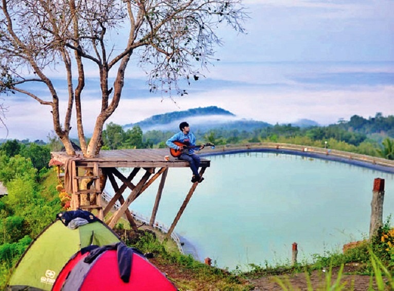 Desa Wisata Nglanggeran, Bantul, Yogyakarta. Foto: Investor Daily/IST