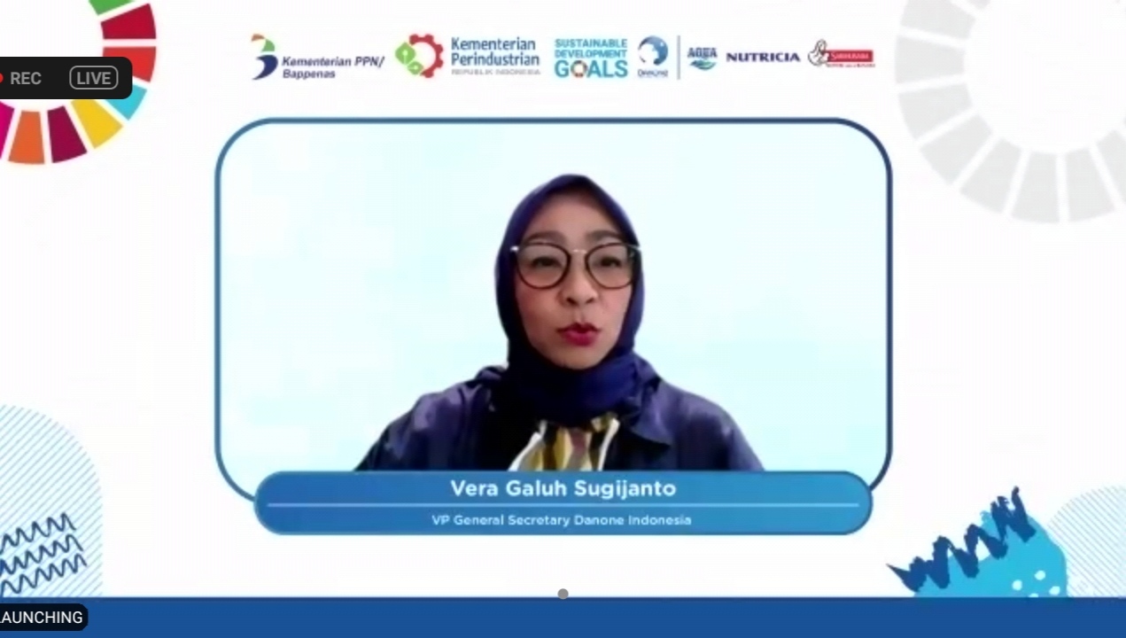 VP General Secretary Danone Indonesia, Vera Galuh Sugijanto