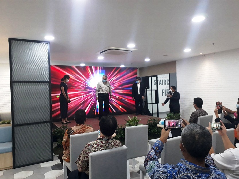 Universitas Pelita Harapan menghadirkan fasilitas terbaru yaitu UPH Learning Hub di Cikarang, Kabupaten Bekasi, Jawa Barat pada Kamis, 6 Januari 2022.  Foto Beritasatu Photo