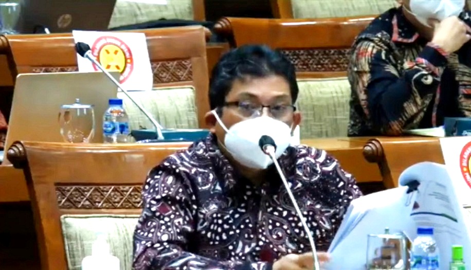 Direktur Utama BPJS Kesehatan Ali Ghufron Mukti dalam Rapat Dengar Pendapat dengan Komisi IX DPR, 19 Januari 2022