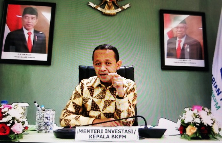 Menteri Investasi/ Kepala BKPM Bahlil Lahadalia. Foto: Investor Daily/Primus Dorimulu
