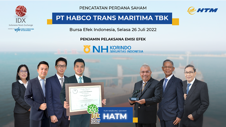 PT Habco Trans Maritama Tbk (HATM). (Foto: Ist)